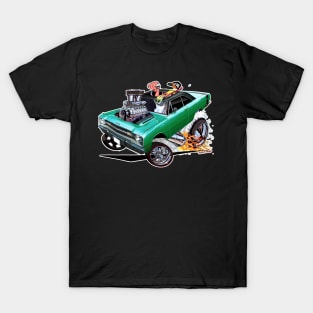 BULLSEYE 1969 Dodge Dart green T-Shirt